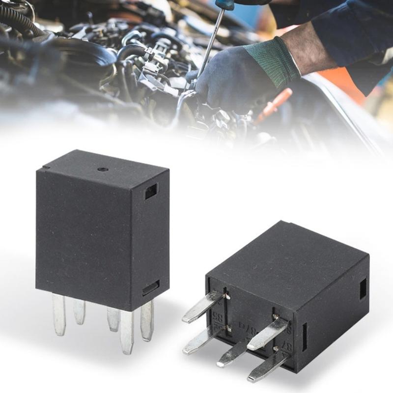 Automotive Accessories Car Fuel Pump Relays Vehicle Replacement Part 12V 5Pin Relays Assembly with Flame Retardant Shell