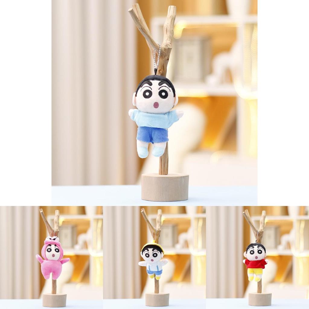 Adorable Crayon Shin-chan Plush Toy Cute Cartoon Doll Keychain Accessory For Kids