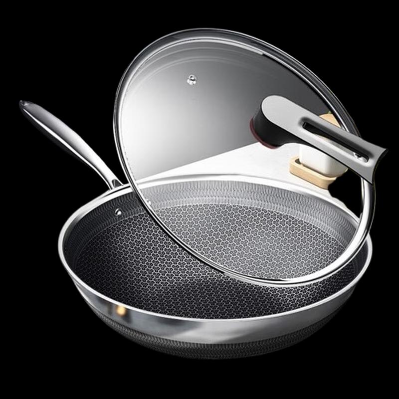 KOBACH CYS32S2 Non-Stick Stainless Steel Wok