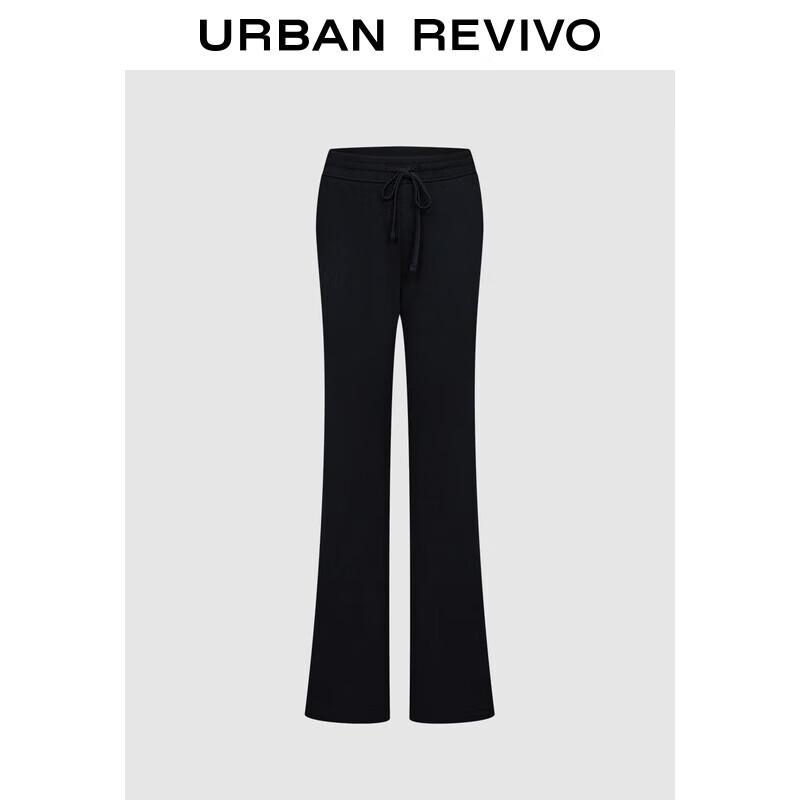 

UR 2025 Женские расклешенные брюки свободного кроя на кулиске L