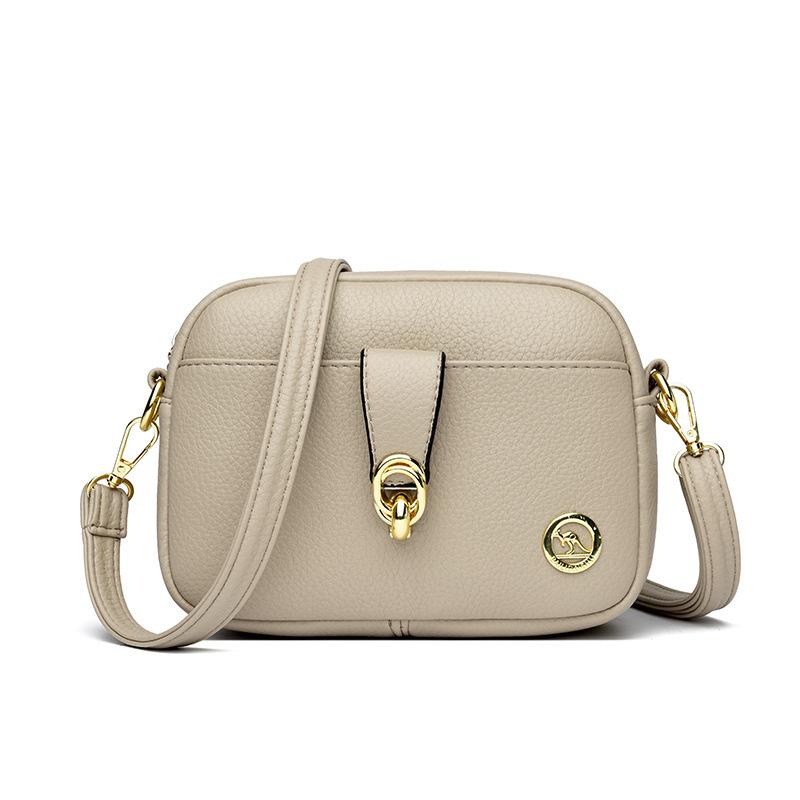Fashionable Small Square Bag with A Versatile Head and A Single-shoulder Crossbody