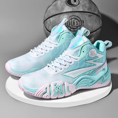 Basketballschuhe Wasserdicht Herren Sportschuhe Athletisch Hochwertig Training Unisex Straßenbasketballstiefel Gedämpfter Sneaker