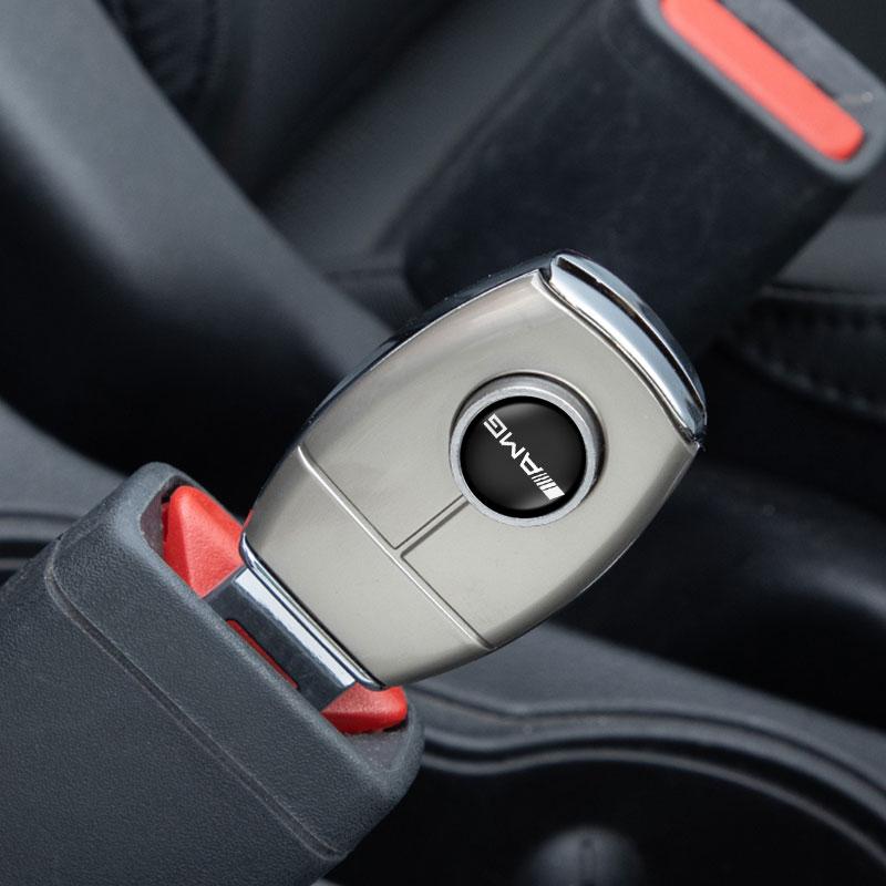 1/2Pcs Car Seat Belt Clip Extension Plug Buckle Car Accessories For Mercedes Benz AMG W204 W205 W212 W213 W222 x153 W176 W177 Keychain Accessory