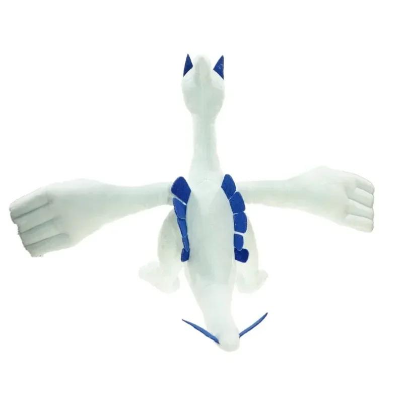 15/35cm Pokemon Cartoon Lugia Plush Toy Anime Lugia Soft Stuffed Plushies Pillow Doll Room Decoration Boys Girls Holiday Gift