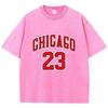 T-shirt Homme Chicago Basketball Spirit 23 T-shirt Graphique de Sport Vêtements T-shirt de Haute Qualité Vêtements de Mode Mignons