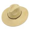 Cappello a cilindro fedora oversize stile europeo e americano uomo e donna semplice ed elegante parasole da esterno cappello jazz cappello da spiaggia per vacanze al mare