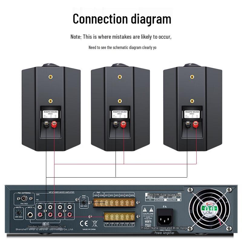 MB601B Wall-Mounted PA Speaker
