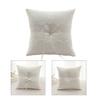 Délicat Cérémonie de Mariage Fête Perles Dentelles Anneaux Oreillers Coussins Porteurs pour Fiançailles Demande en Mariage Décoration Blanc