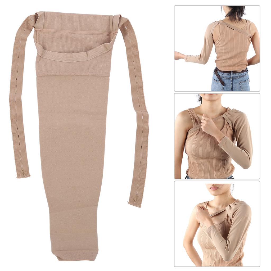 Arm Elastic Sleeve Compression Elbow Support Brace Prevent Swelling Shoulder Guard