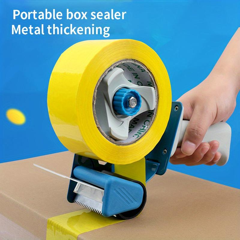 1 stk Tape Forseglingspakker Tape Dispenser Kapabel 5 cm Bredde Kontor Forseglingstape Holder