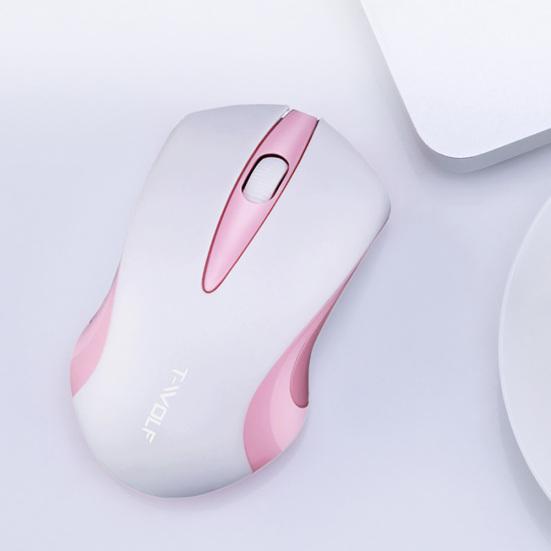 Q2 Symmetric Design 1200DPI Optical Mini Wireless Mouse for Laptop Computer