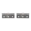 2*Self-Closing Stainless Steel Spring Door Hinge Hardware 1/1.5/2/2.5/3/4Inch AU