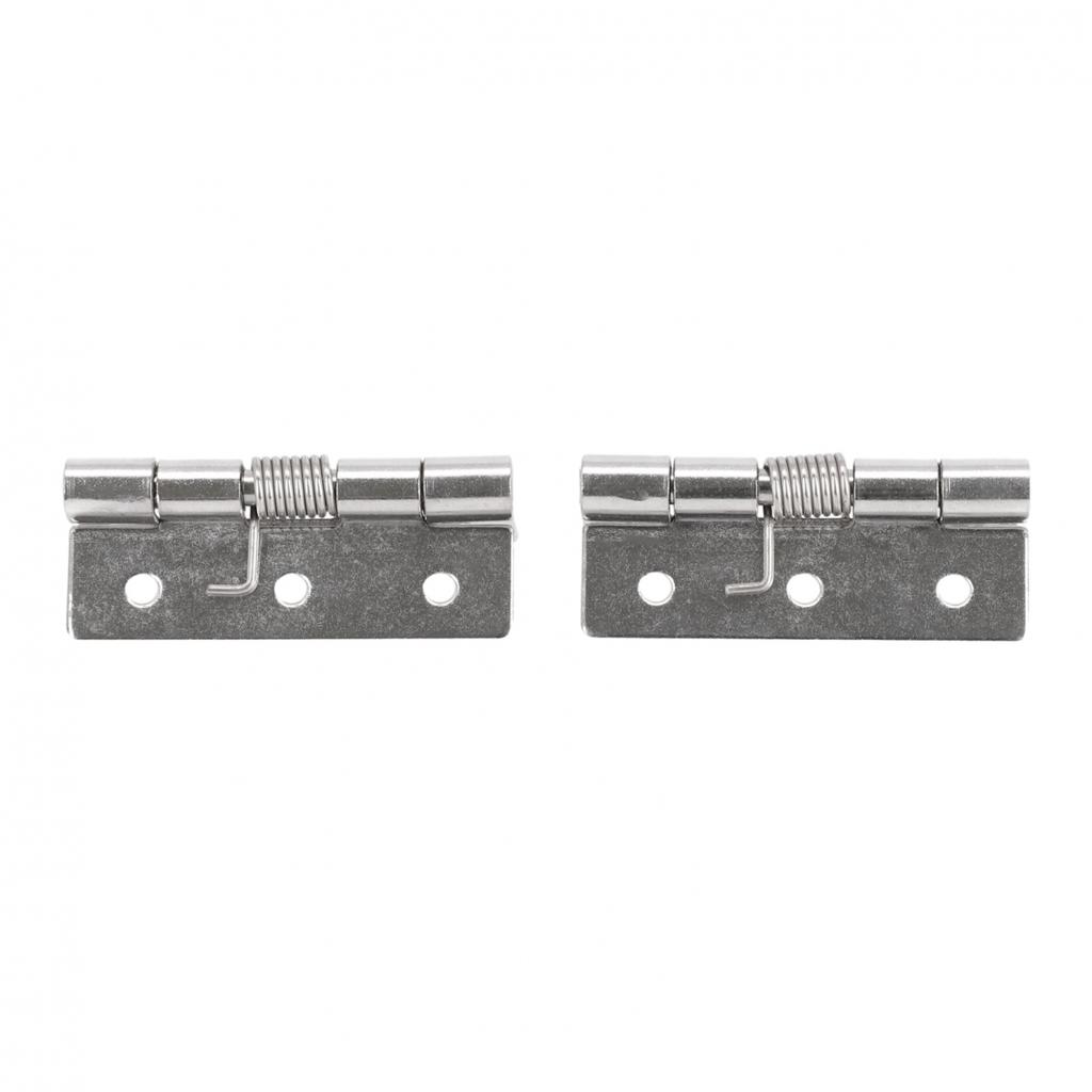 2*Self-Closing Stainless Steel Spring Door Hinge Hardware 1/1.5/2/2.5/3/4Inch AU