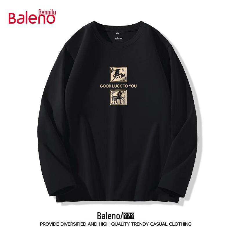 Baleno 2026 Year of the Horse Pure Cotton Long Sleeve T-Shirt