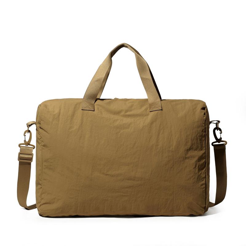 Foldable Gym Yoga Bag Large Storage Outdoor Short Distance Travel Camping Shoulder Crossbody Bags Outing Boarding Trip Handbag