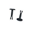 10Pcs Bumper Cover Pins Front Fender Bumper Cover Black