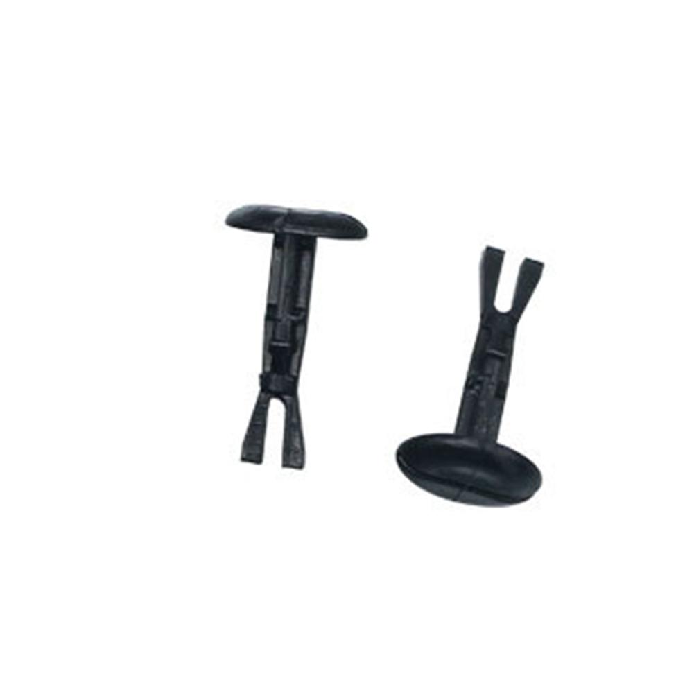 10Pcs Bumper Cover Pins Front Fender Bumper Cover Black