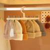 Hat Hanger 6 Clips Space-saving PP Strong Hold Baseball Cap Organizer