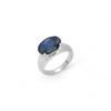 925 Sterling Silver Oval Labradorite Statement Ring for Women – Handmade Celestial Gemstone Ring – Unique Boho Gift Jewelry for Her