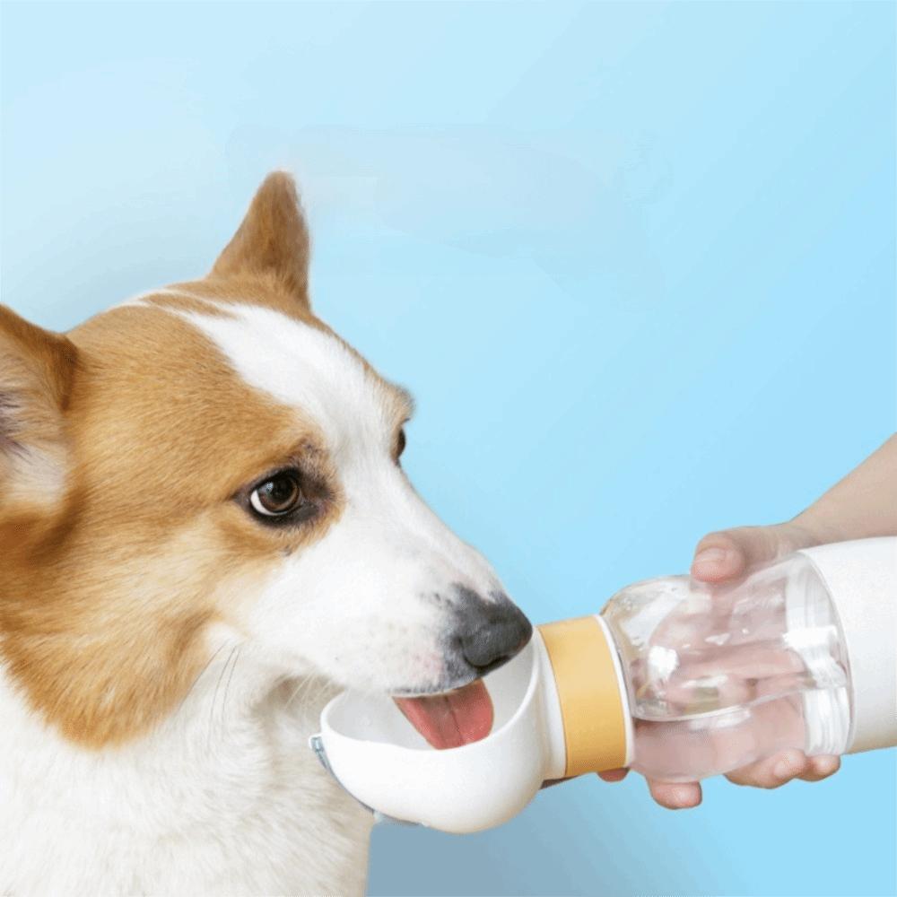 Plastic Dog Water Dispenser Cloud Shape Pet Snack Dispenser Pet Feeder  Walking The Dog