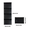 Portables 40W Foldable Solars Chargers Light Weight for Camping Hiking with Phones Tablets Emergency Power