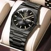 POEDAGAR Luxury Men Watch Stainless Steel Quartz Watches Sport Man Watch Waterproof Luminous Date Week Male Clock