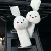 Cartoon Sherpa Car Seat Belt Cover Shoulder Strap Harness Cushion Cute Car Seatbelt Shoulder Pad Protector Auto Neck Support