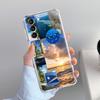 Phone Case For Samsung Galaxy S26 S25 S24 S23 S22 Ultra S20 S21 FE 5G Plus Soft Clear Cover Marshall Islands Flag