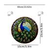 Personalized Butterfly Door Hanging Decor Acrylic Stain Glass Window Hanging Craft Colorful Bedroom Living Room Home Decoration