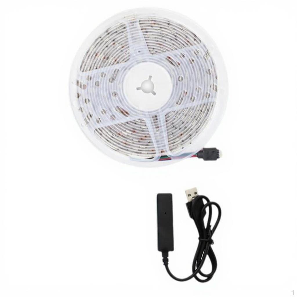 RGB Smart Lighting Strip, Color Changing, App Control, Bedroom, Gaming Room USB Bluetooth 5V