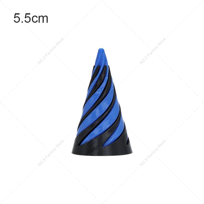 Giocattolo Fidget Cone Spirale Stampato in 3D Piramide Impossibile Attraversabile Scultura Antistress Giocattoli per Adulti Sollievo dallo Stress per Bambini Giocattolo da Tavolo