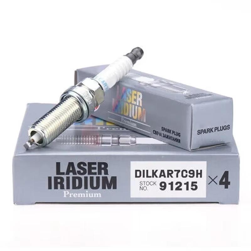 4/6Pcs Iridium Spark Plug DILKAR7C9H 91215 for RENAULT MEGANE ESPACE KADJAR TALISMAN NISSAN JUKE NOTE PULSAR QASHQAI X-TRAIL