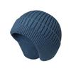 Outdoor Knitted Hat for Men - Thickened Warm Earflap Beanie Women's Face-Slimming Knitted Beanie