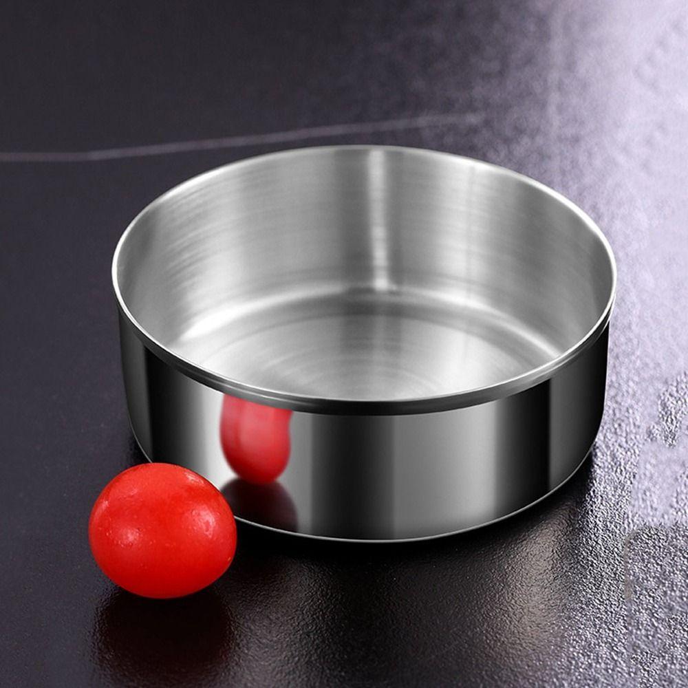 3 stk Veggmonterte Magnetiske Krydderglass Sølv Krydderoppbevaringsboks Krydderboks Kjøkken