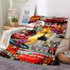 Cars Film Collage Decke Weiche Überwurfdecke für Zuhause Schlafzimmer Bett Sofa Reise Büro Einfarbige Weihnachtsdecke