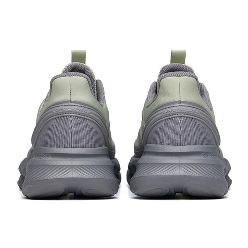 Anta Cushioning Anti-Slip And Wear-Resistant Low-Top Training Shoes Men's Green Gray Sneakers