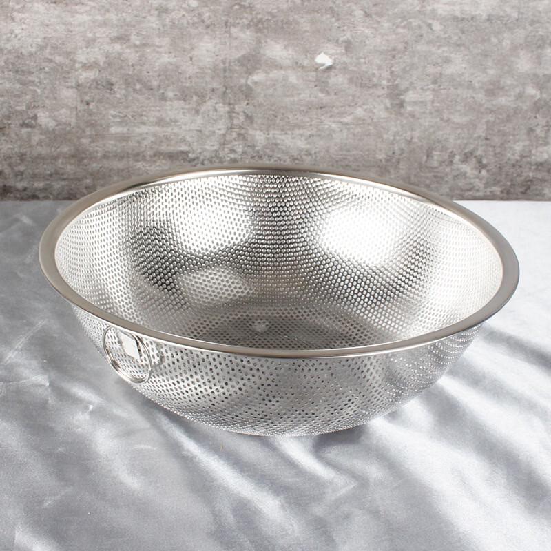 RuHan 316L Stainless Steel Colander & Rice Strainer