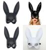 Adult Rabbit Mask With Pvc Construction For Cosplay Costumes And Halloween Celebrations