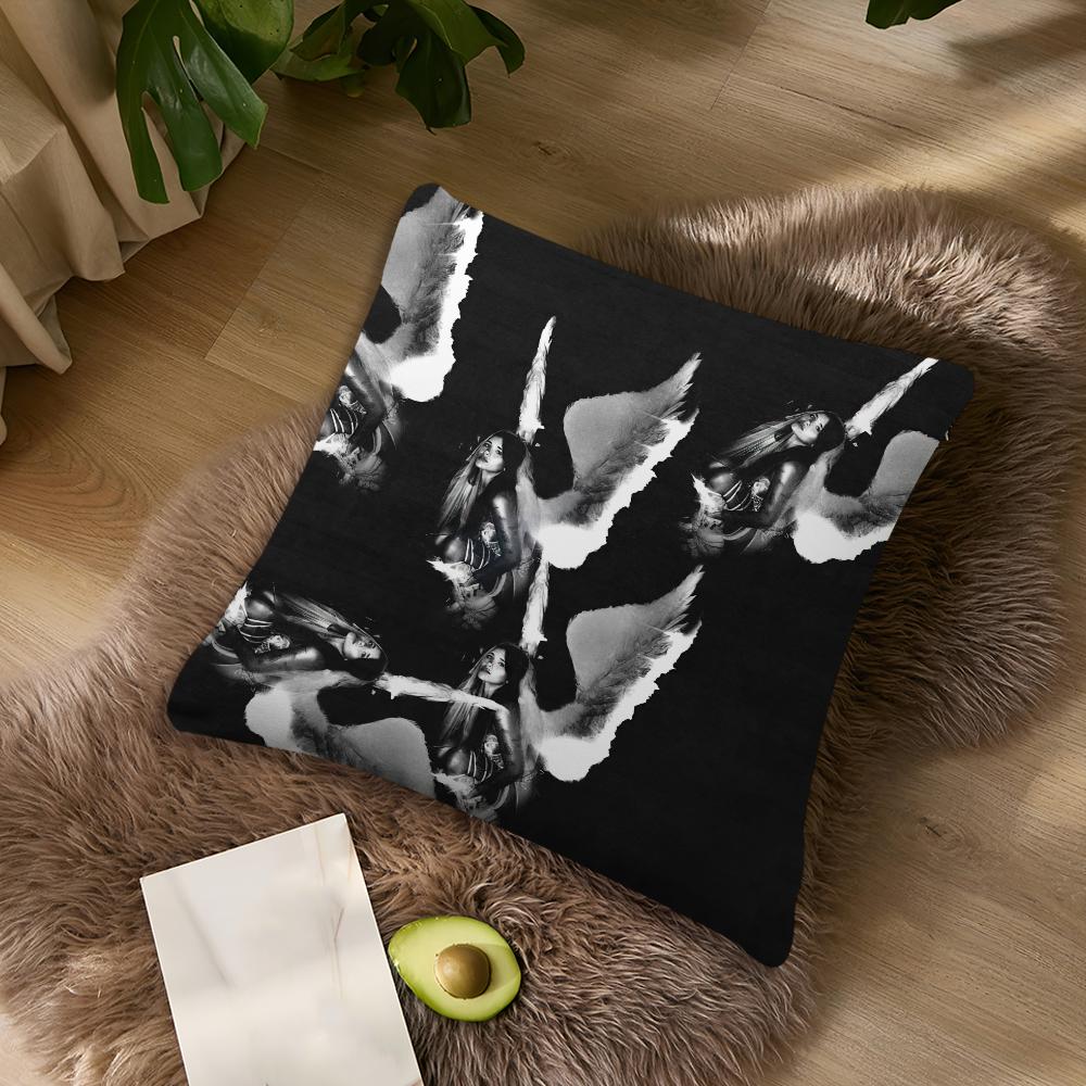 NNessa BBarrett Aftercare Cushion Cover Living Room Accent Couch Back Support Square Lounge Restful Nap Companion Pillow Case