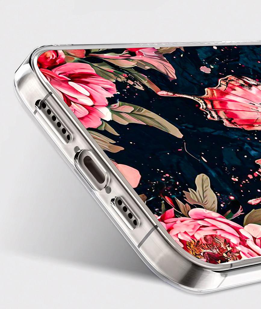 Etui Do Honor X7D / 400 Smart Obudowa Foto Case Plecki Motyl + Szkło 9H