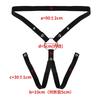 Male Penis Ring Chastity Cage Anti-off Device Elastic Band Auxiliary Belt Adjustable Underwear Rope Scrotum Ring Sissy Sex Toys