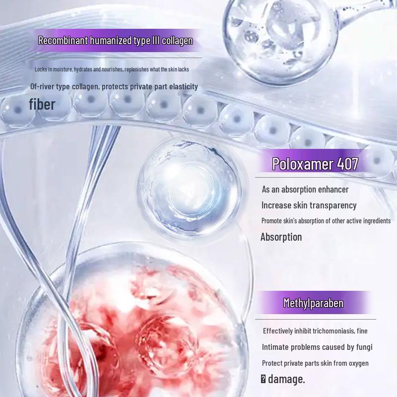 Beiyinkou Intimate Antibacterial Gel for Vaginal Cleaning and Odor Control with Collagen