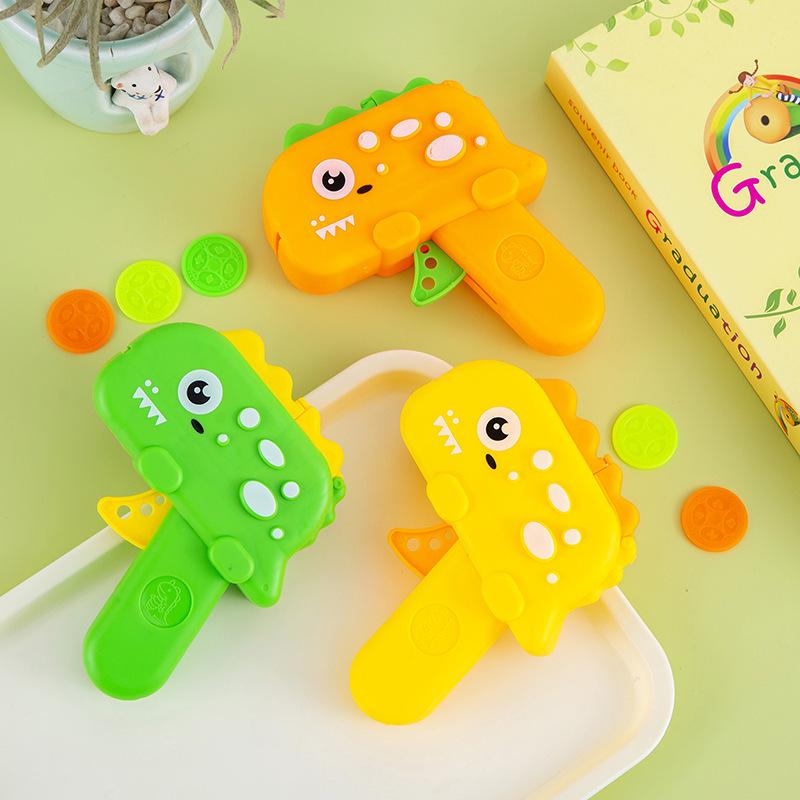 Nostalgic Dinosaur Flying Saucer Parent-Child Soft Bullet Toy Gun
