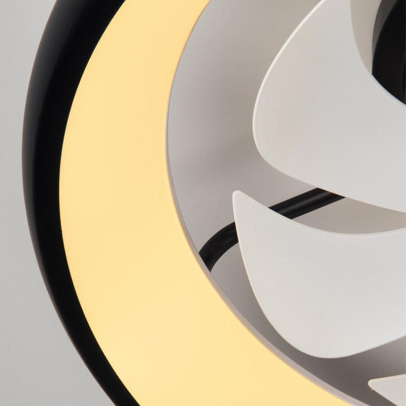 DC Motor Small Electric Ceiling Fan Light Household 6-Speed Strong Wind Ceiling Fan Indoor Remote Control Fan Lamp