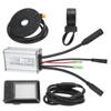 Kontroler silnika roweru elektrycznego 15A Kontroler prędkości 36V 48V z panelem LCD7C Kabel 1 do 2 W pełni