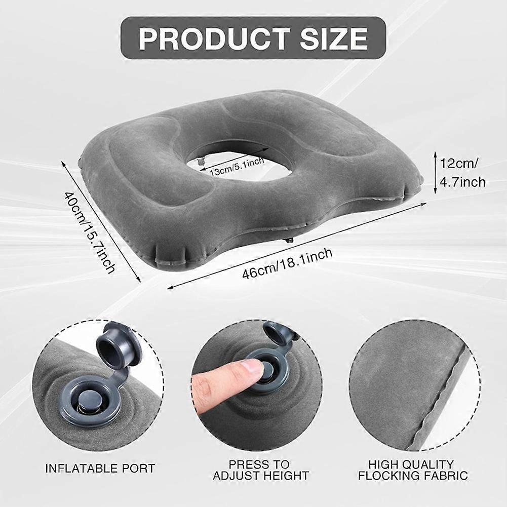 Ergonomic Anti Bedsore Gel Cushion Ergonomic contouring promotes health posture. Wheelchair Mobility Support