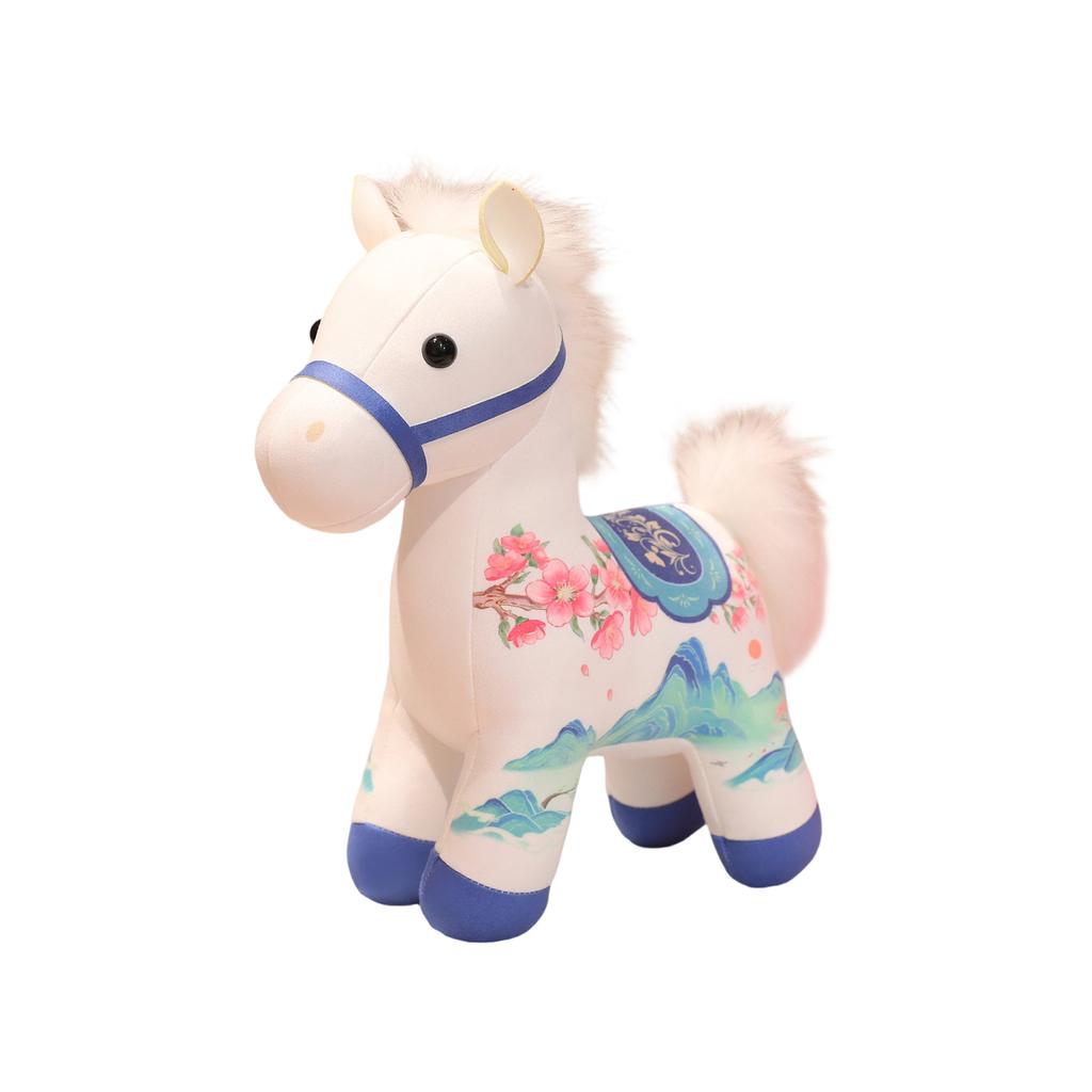 20cm Plush Horse Stuffed Doll, Soft Fabric And Portable Design, Men Women Kids Backpack Purse Car Home Table Birthday Party Decoration