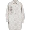 Only Women's 2025 Autumn Loose Wool Blend Checkered Coat