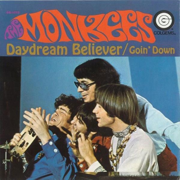 

7inch Record MONKEES - Daydream Believer 661012 Colgems 1967 US Rock Used
