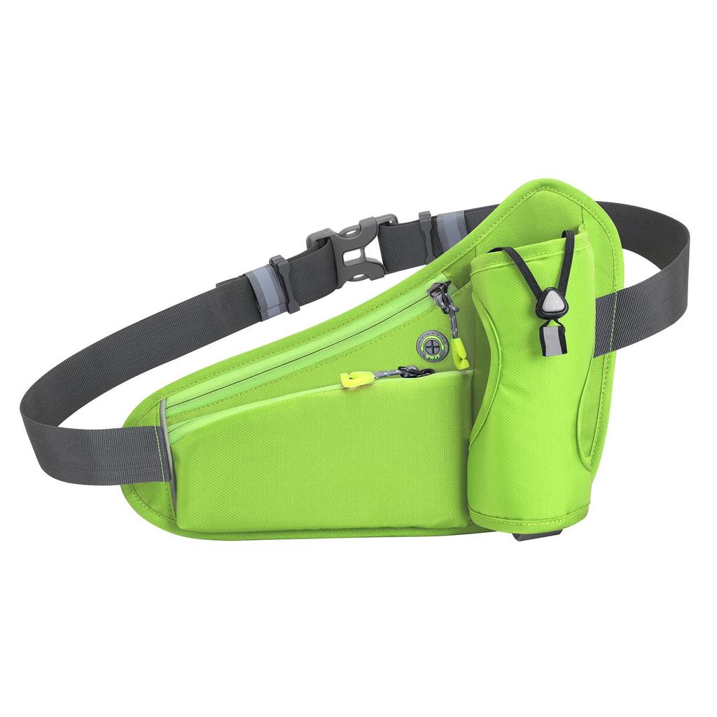 Sports Hydration Belt Bag Running Belt Waist Pack Bum Bag with Water Bottle Holder for Men Women